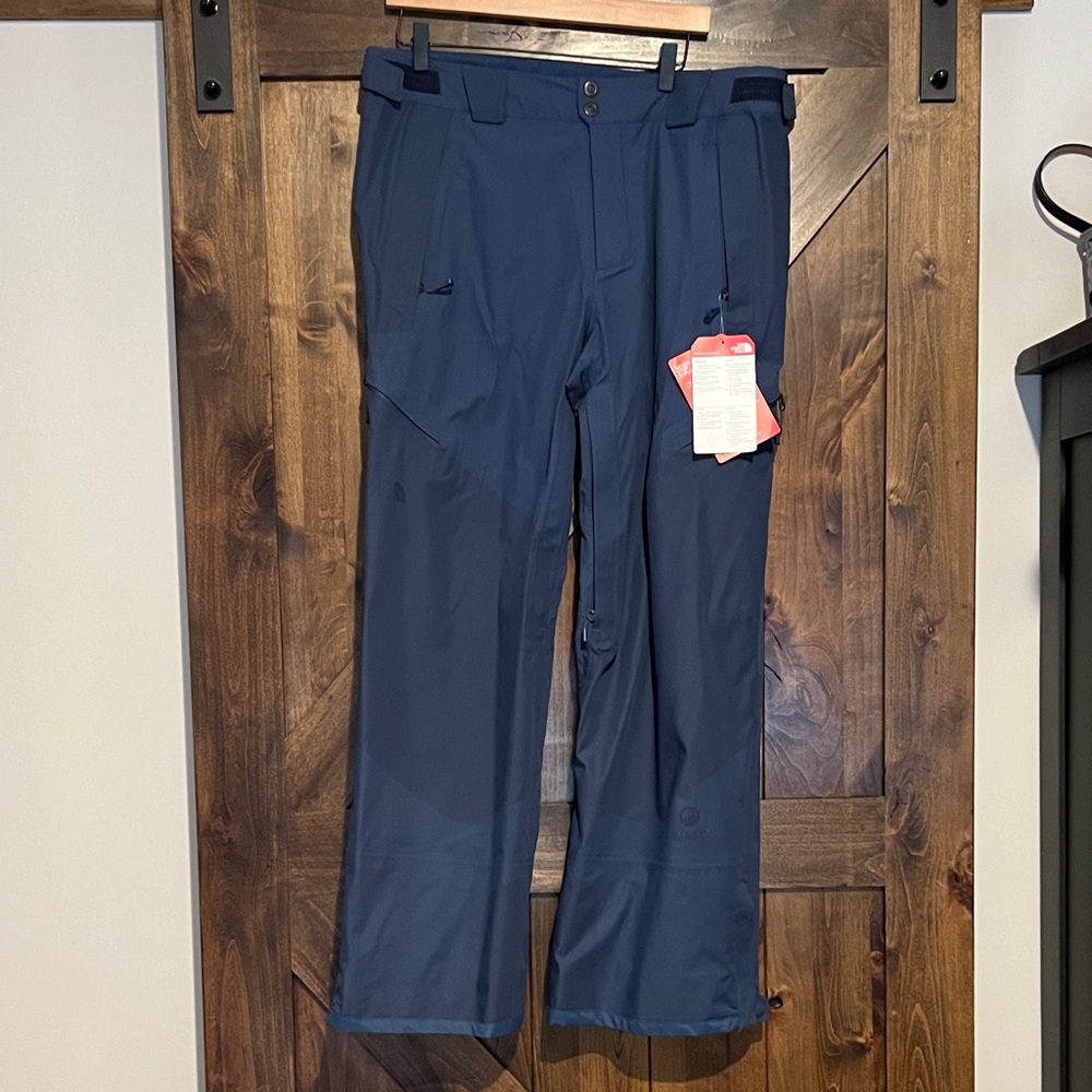 The North Face Men's Dark Blue Cargo Ski Pants